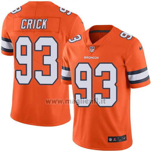 Maglia NFL Legend Denver Broncos Crick Arancione